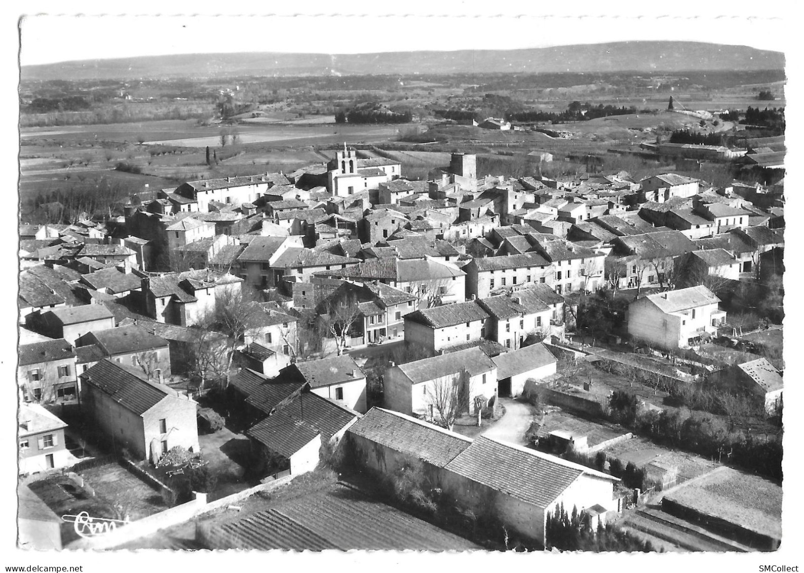 Sarrians, vue panoramique aérienne (GF7486)