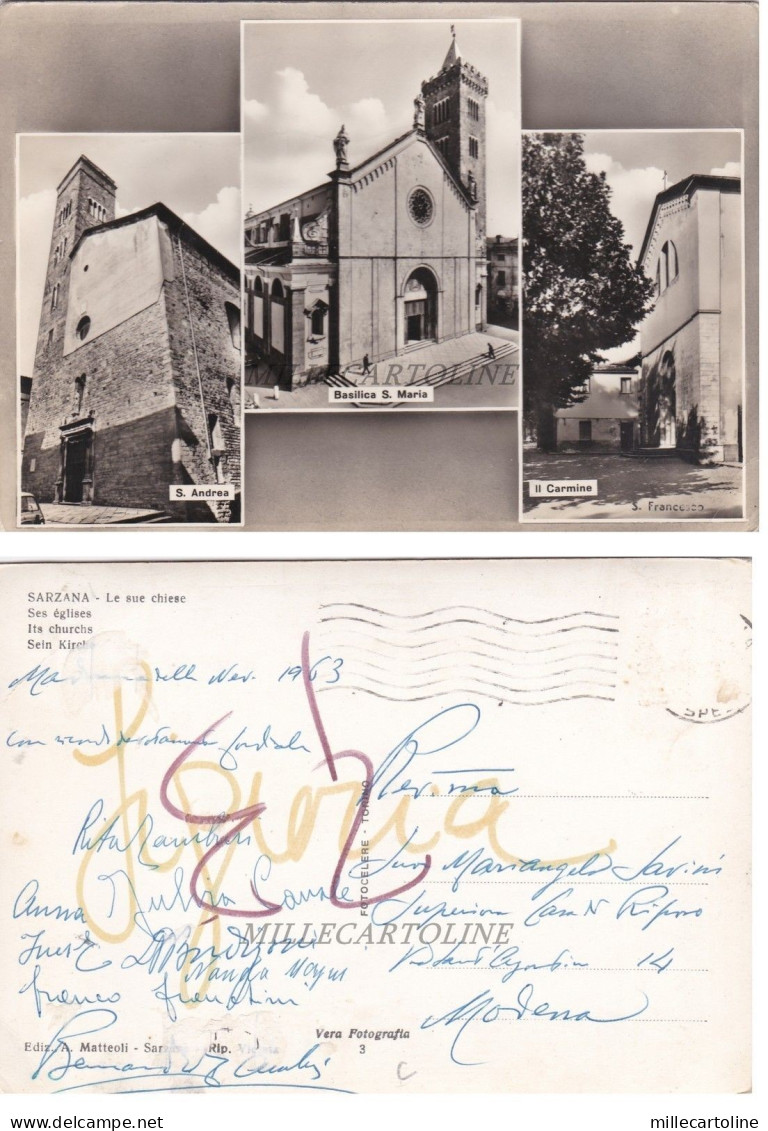 SARZANA: Le sue Chiese   1963