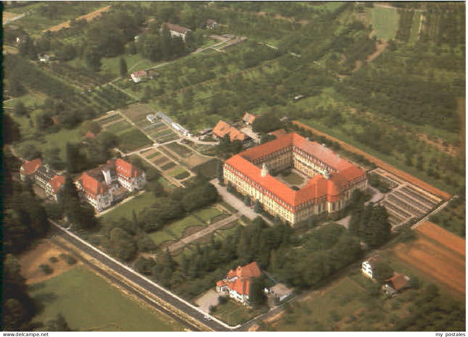 Sasbach Kloster Fliegeraufnahme