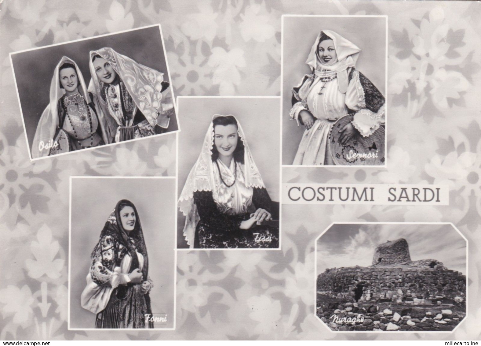 SASSARI: Costumi sardi  1952