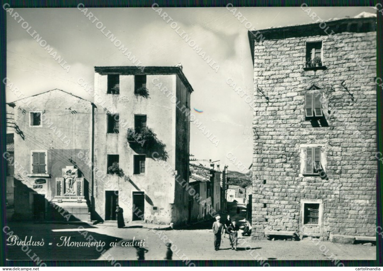 Sassari Olbia Buddusò Foto FG cartolina ZKM7980