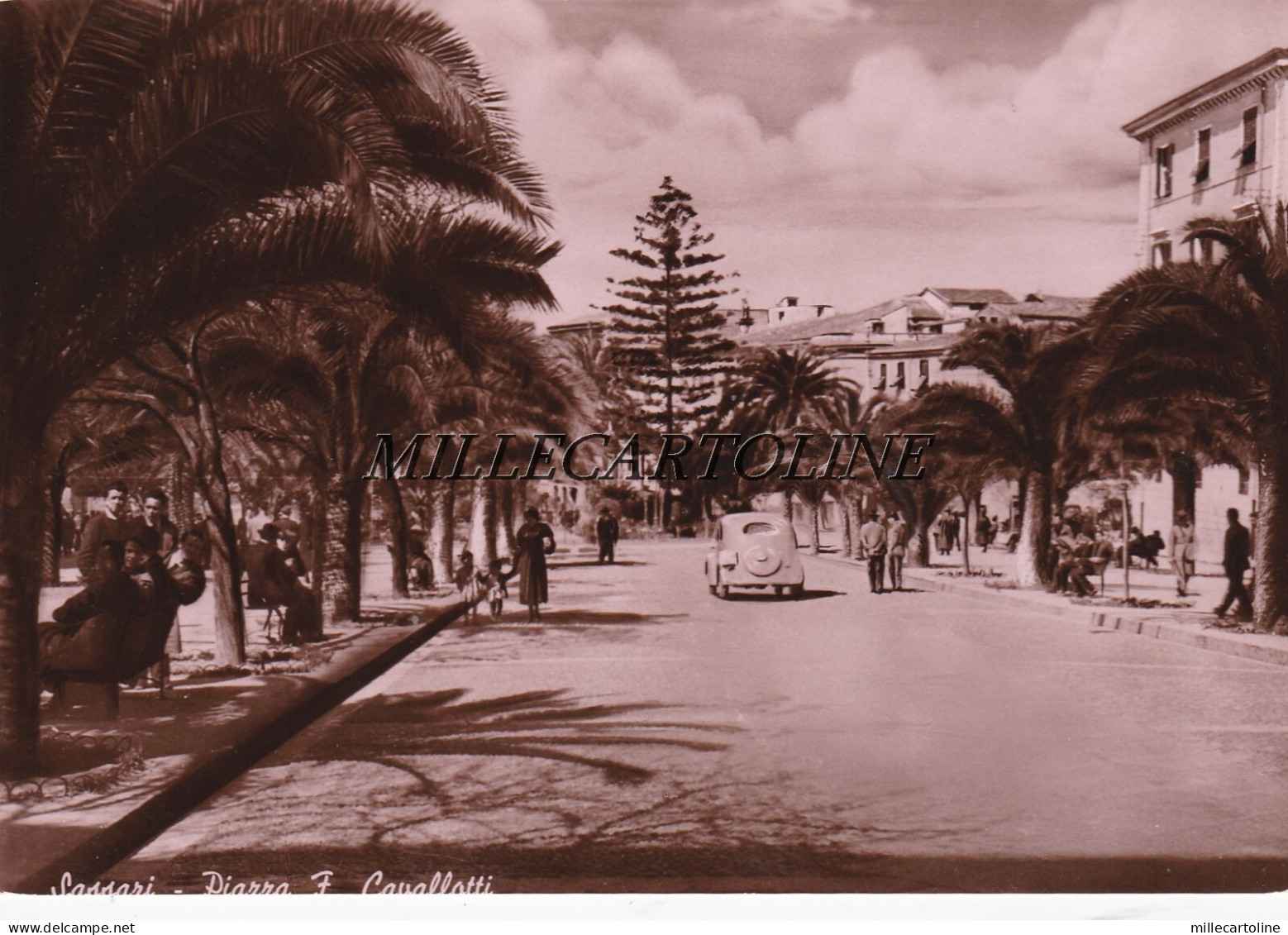 SASSARI:  Piazza F. Cavallotti