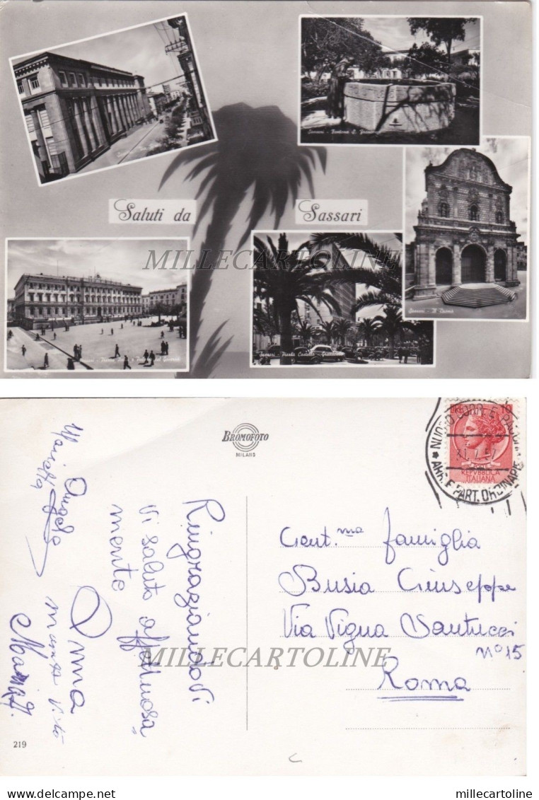 SASSARI: Saluti da    1957