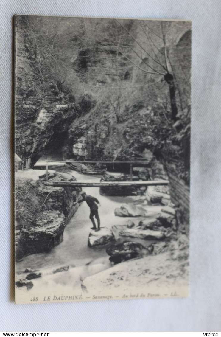 Sassenage, au bord du Furon, Isère 38
