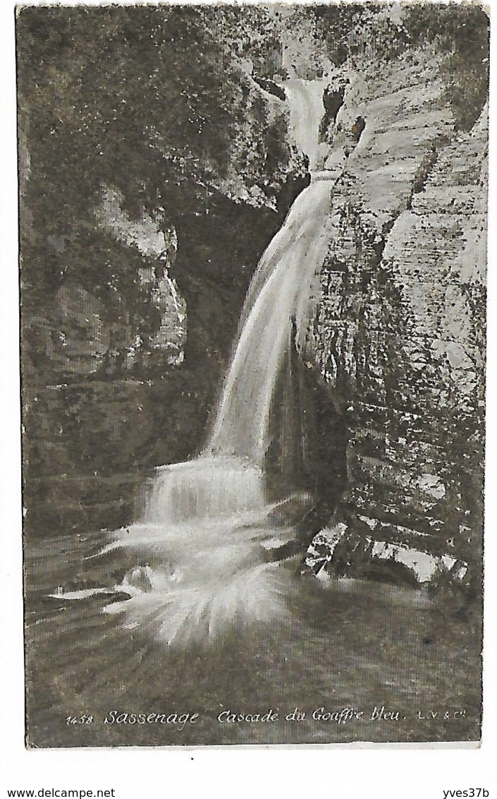 SASSENAGE - Cascade du Gouffre bleu