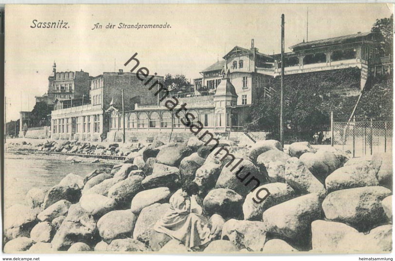 Sassnitz - An der Strandpromenade