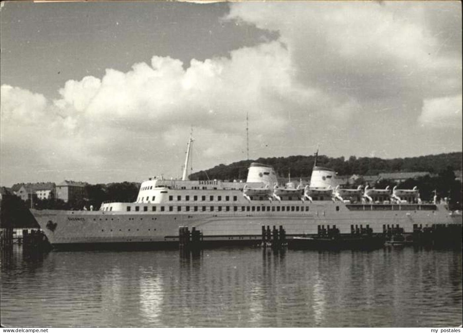 Sassnitz Ostseebad Ruegen Faehrschiff Sassnitz