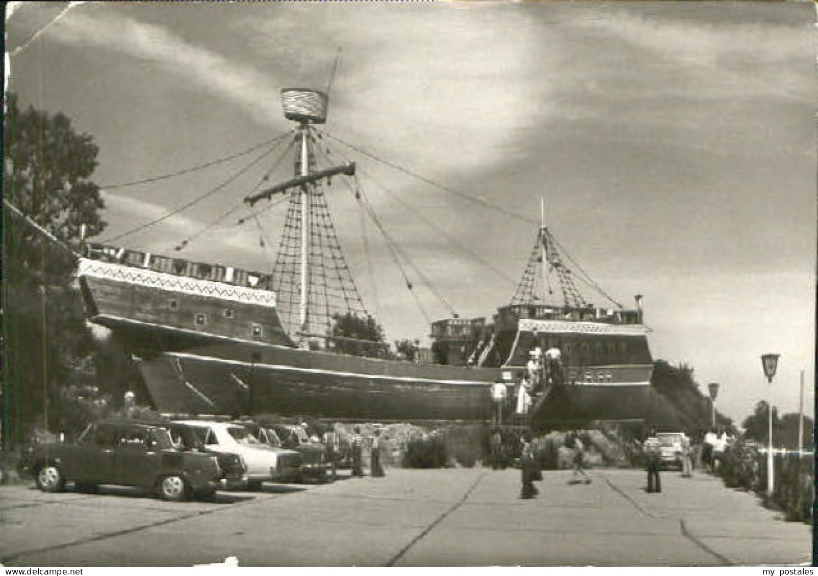 Sassnitz Ostseebad Ruegen Neu Mukran Sassnitz Schiff x 1982