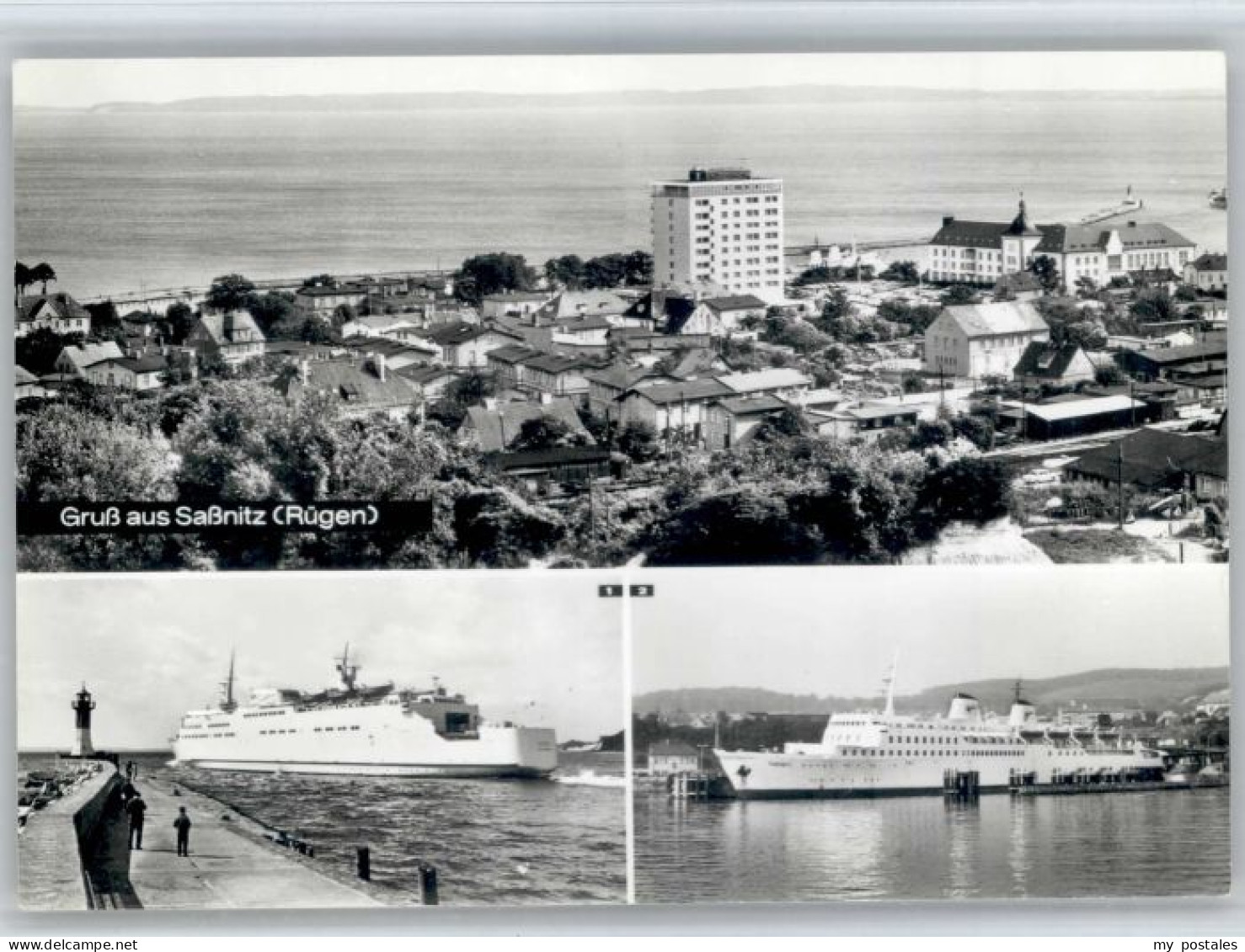 Sassnitz Ostseebad Ruegen Sassnitz MS Sassnitz Hafen MS Skane