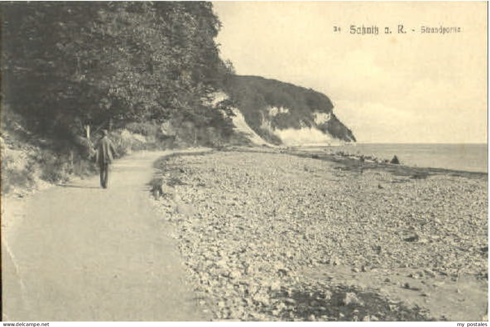 Sassnitz Ostseebad Ruegen Sassnitz Strand  o 1913