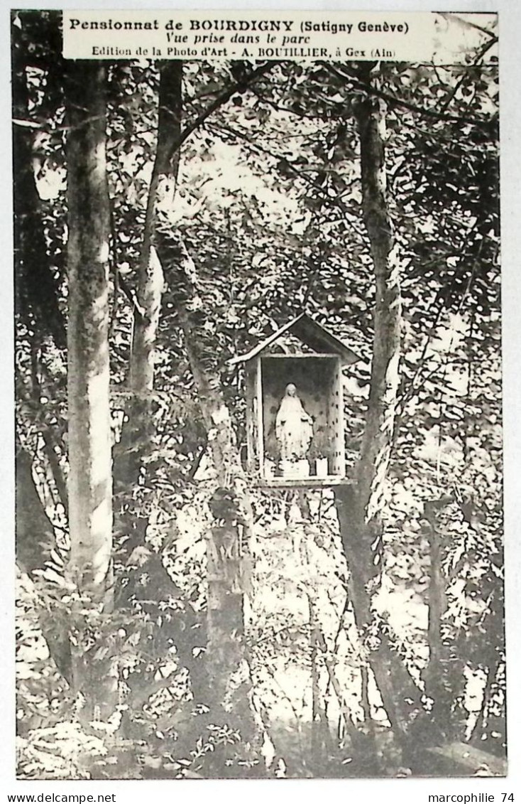 SATIGNY GENEVE PENSIONNAT DE BOURDIGNY