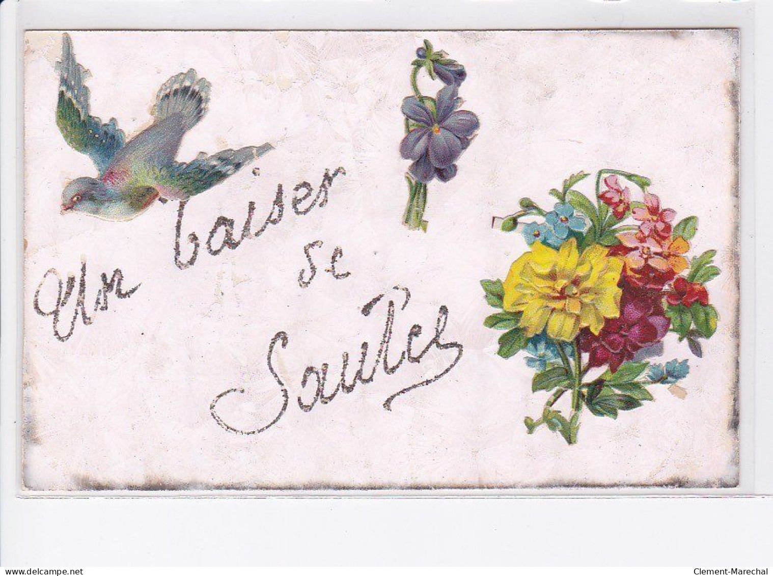 SAULES: un baiser de saules - très bon état