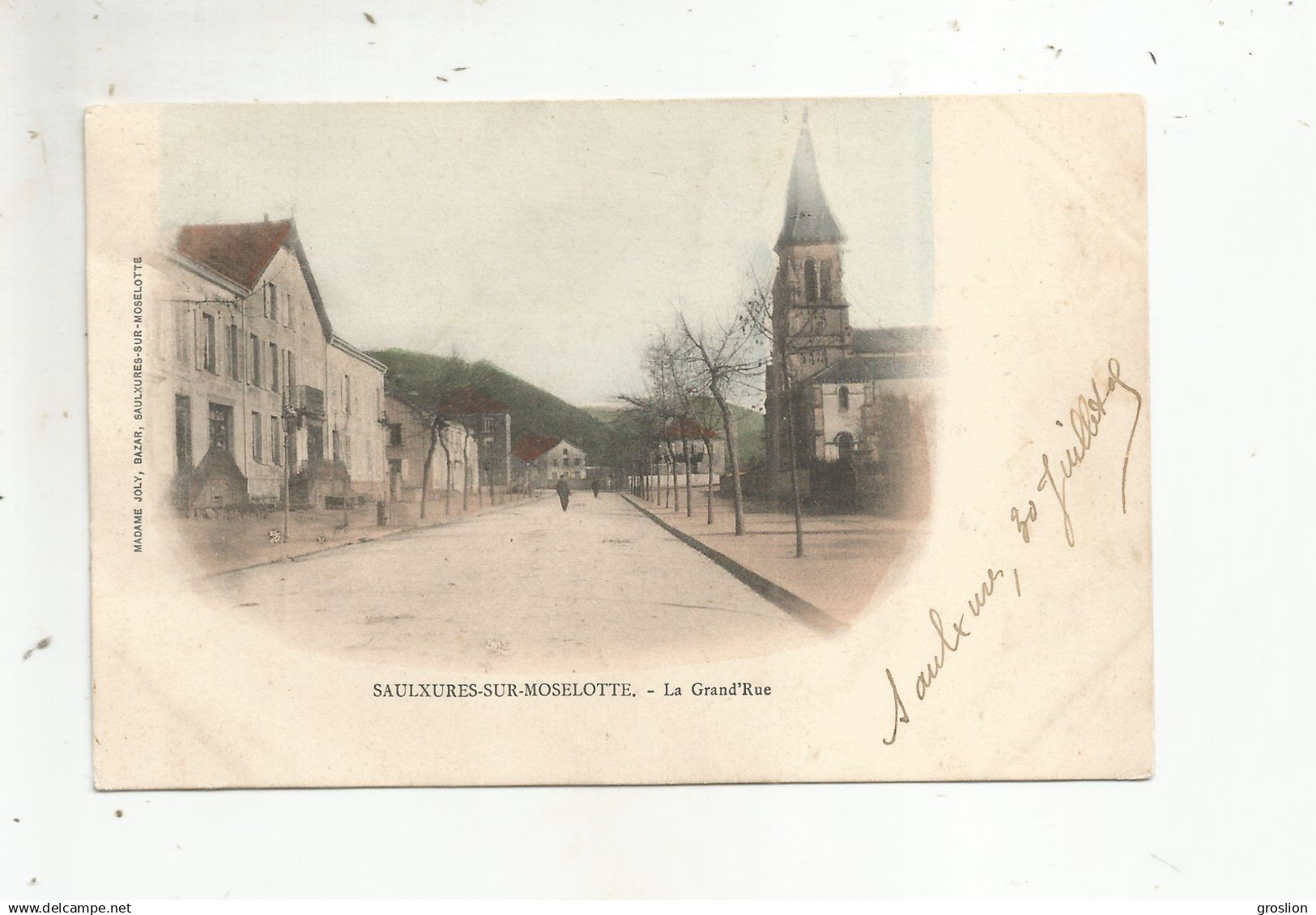 SAULXURES SUR MOSELOTTE LA GRAND'RUE