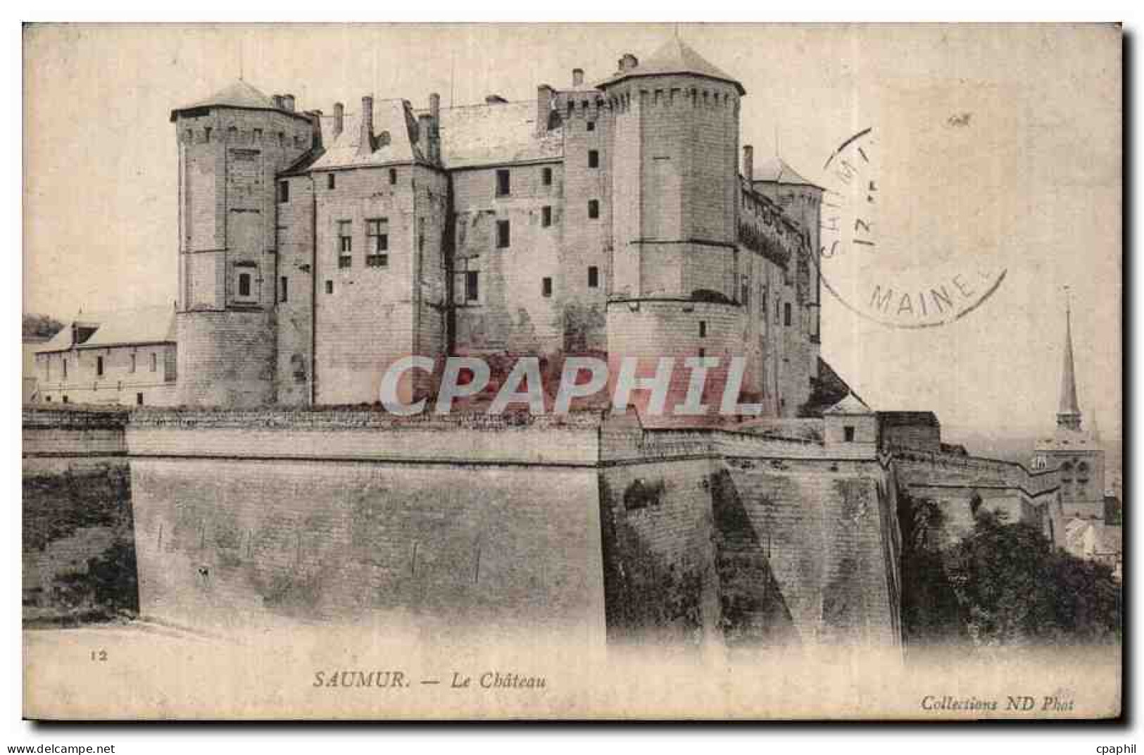 Saumur - Le Chateau - CPA