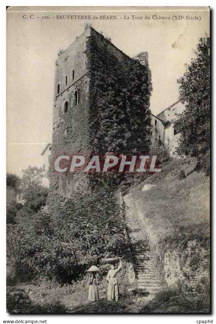 SAuveterre de Bearn CPA La tour du chateau