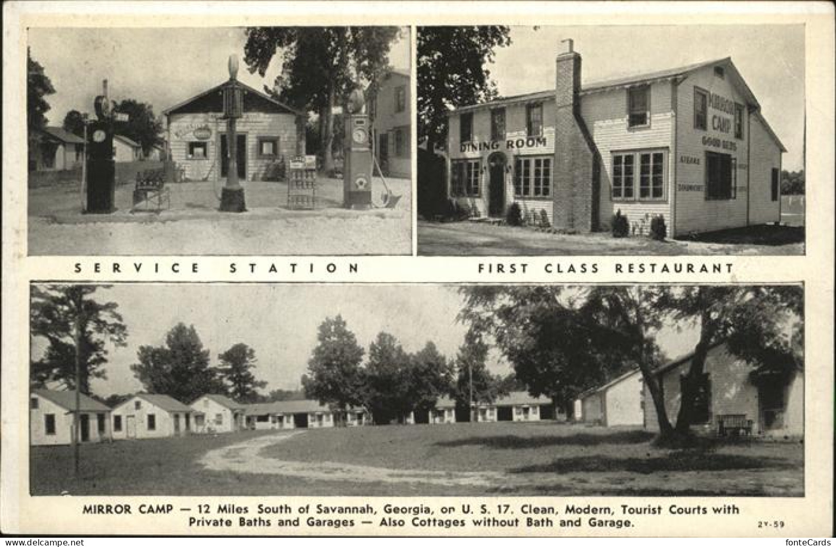 Savannah Georgia Mirror Camp