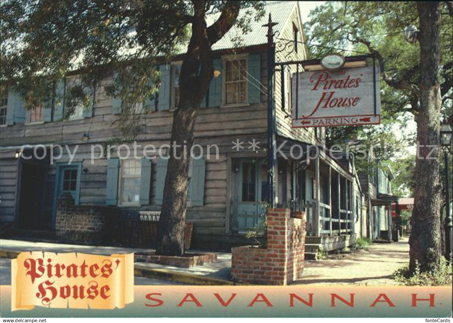 Savannah Georgia Pirates House Restaurant
