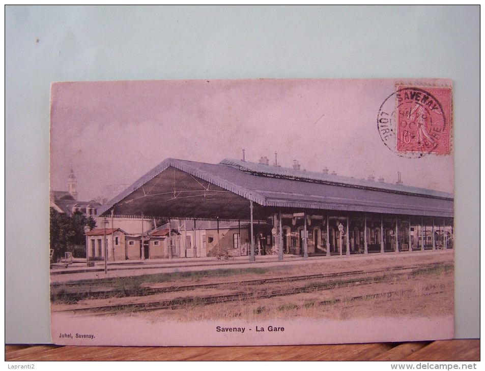 SAVENAY (LOIRE ATLANTIQUE) LA GARE.