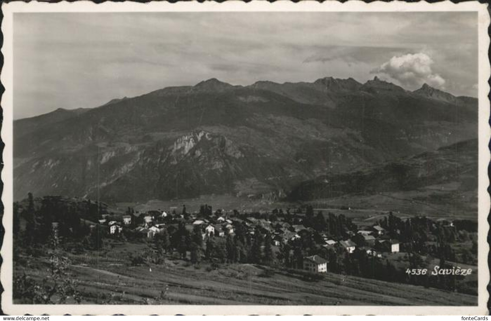 Saviese Gesamtansicht