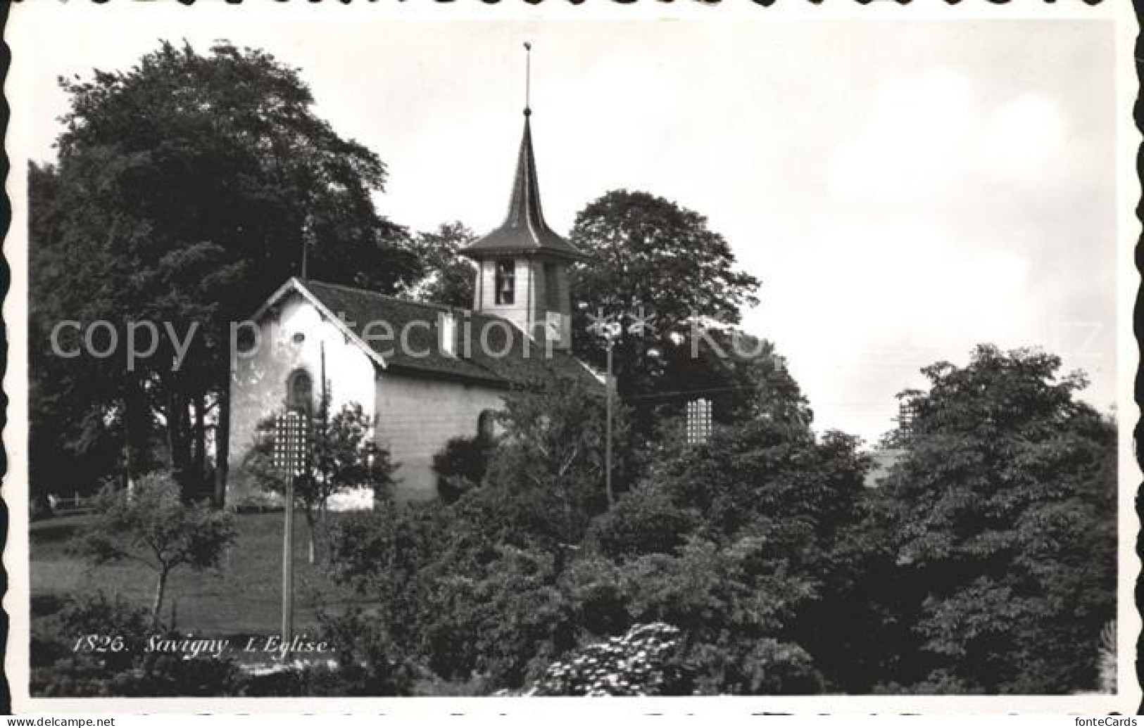 Savigny Lavaux Kirche