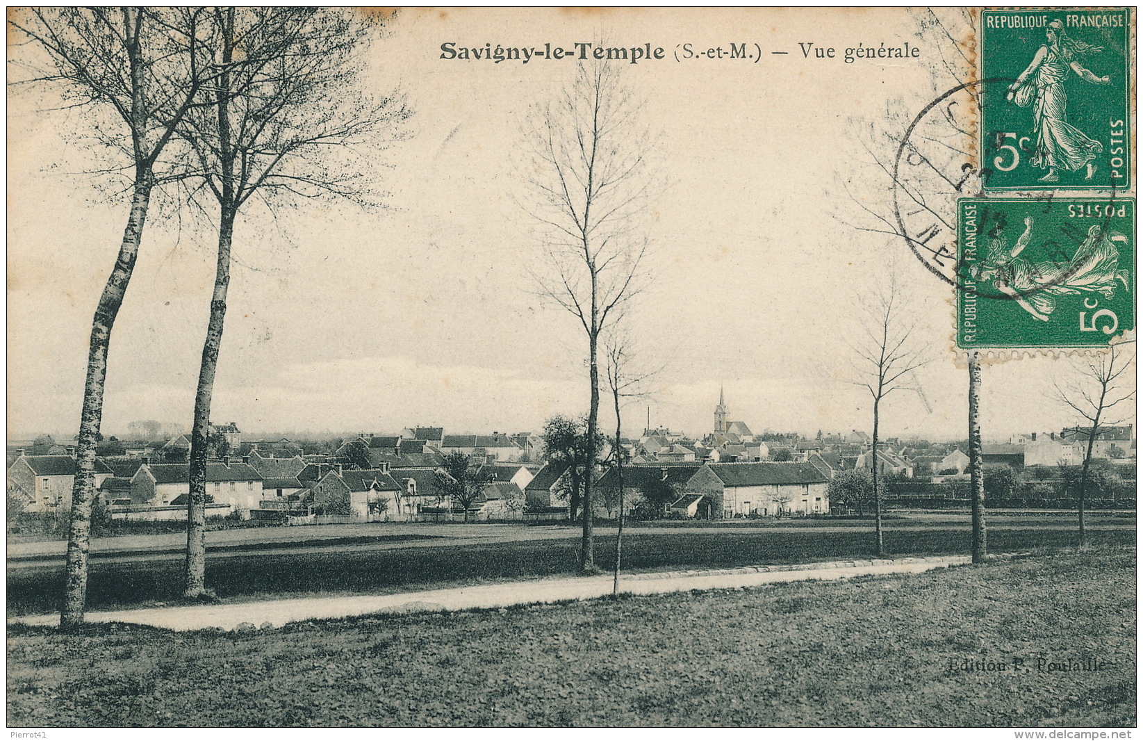 SAVIGNY LE TEMPLE - Vue générale