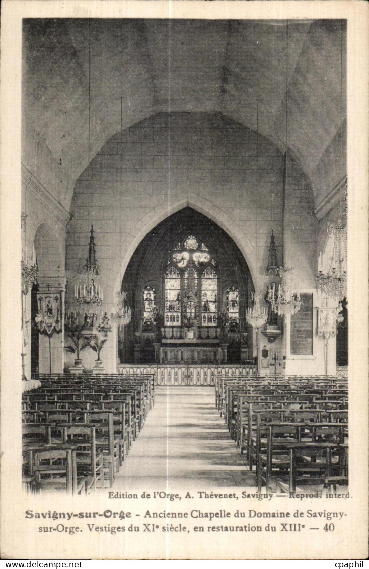 Savigny sur Orge - Ancienne Chapelle - CPA