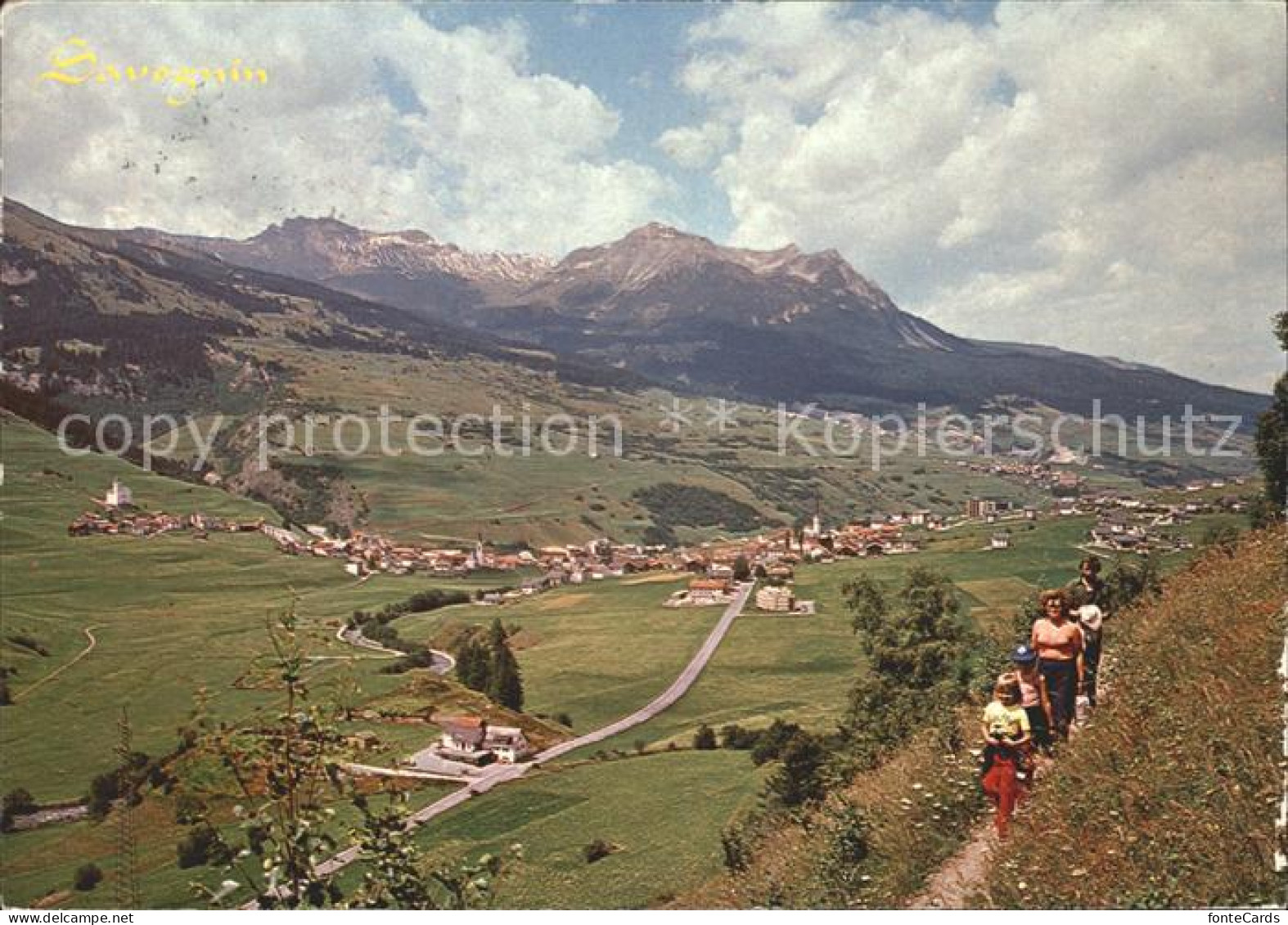 Savognin am Julierpass