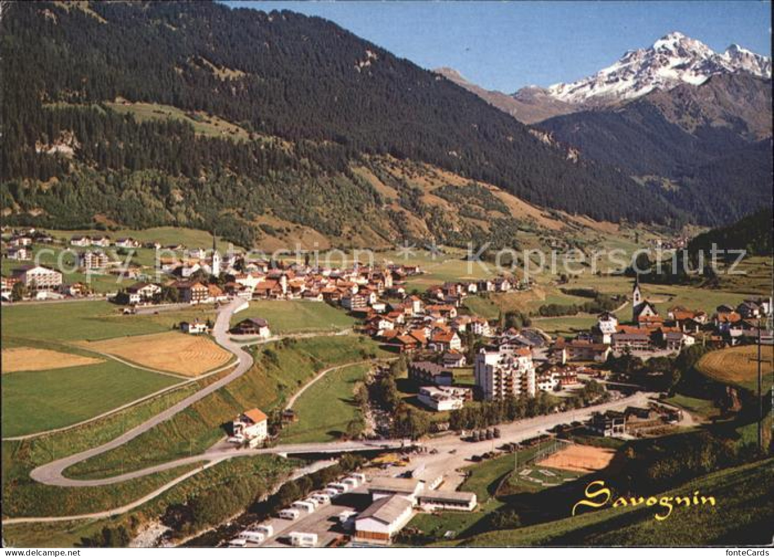 Savognin am Julierpass