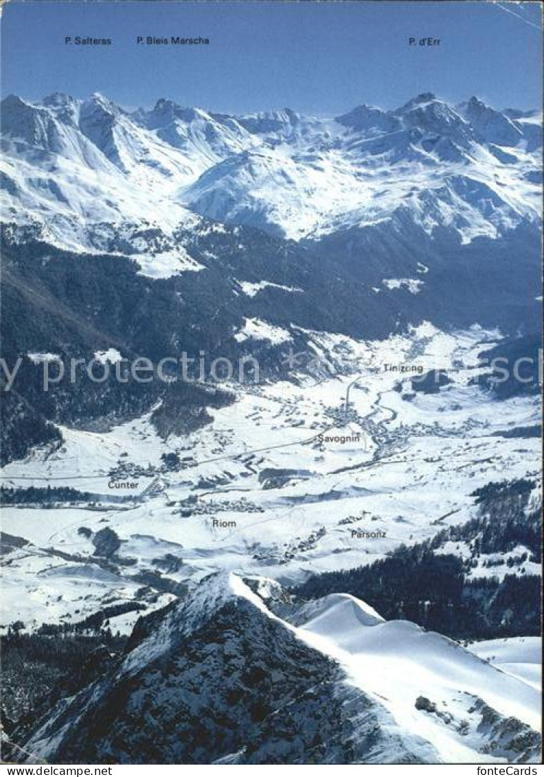 Savognin Cunter Riom Parsonz Tinizong P. Salteras Bleis Marscha