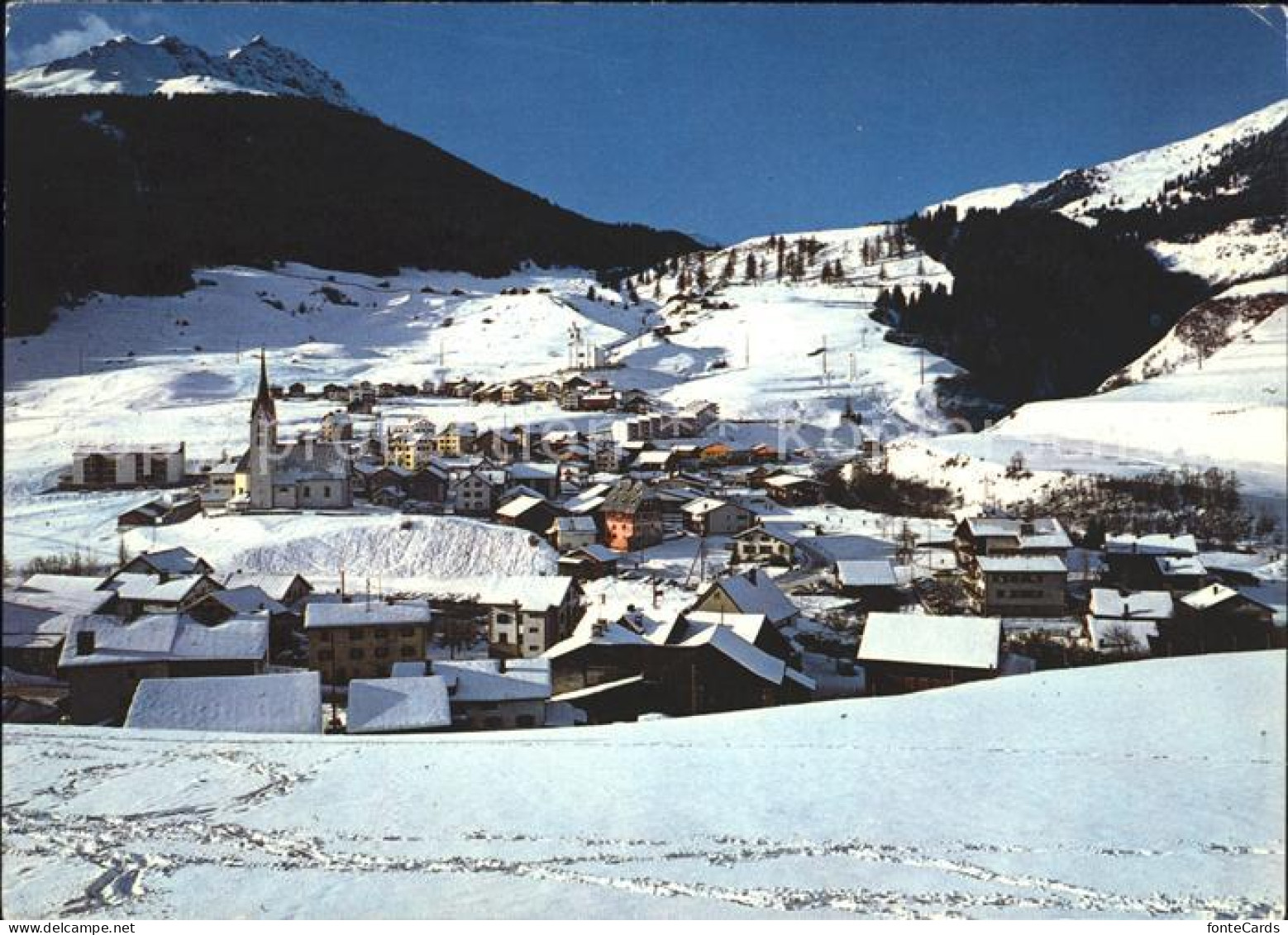 Savognin Gesamtansicht