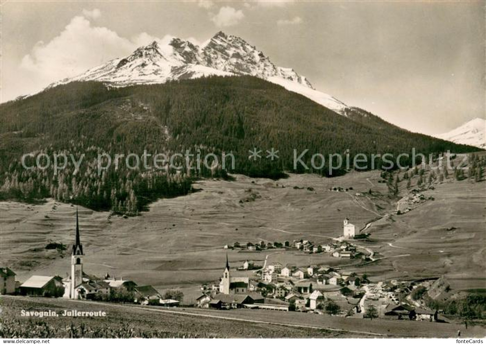 Savognin Julierroute