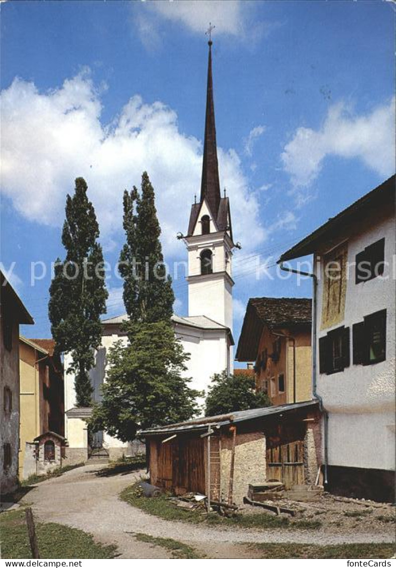 Savognin Kirchenpartie