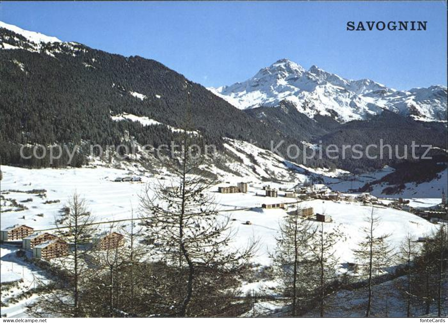 Savognin mit Piz d`Err Las Vals Cunter