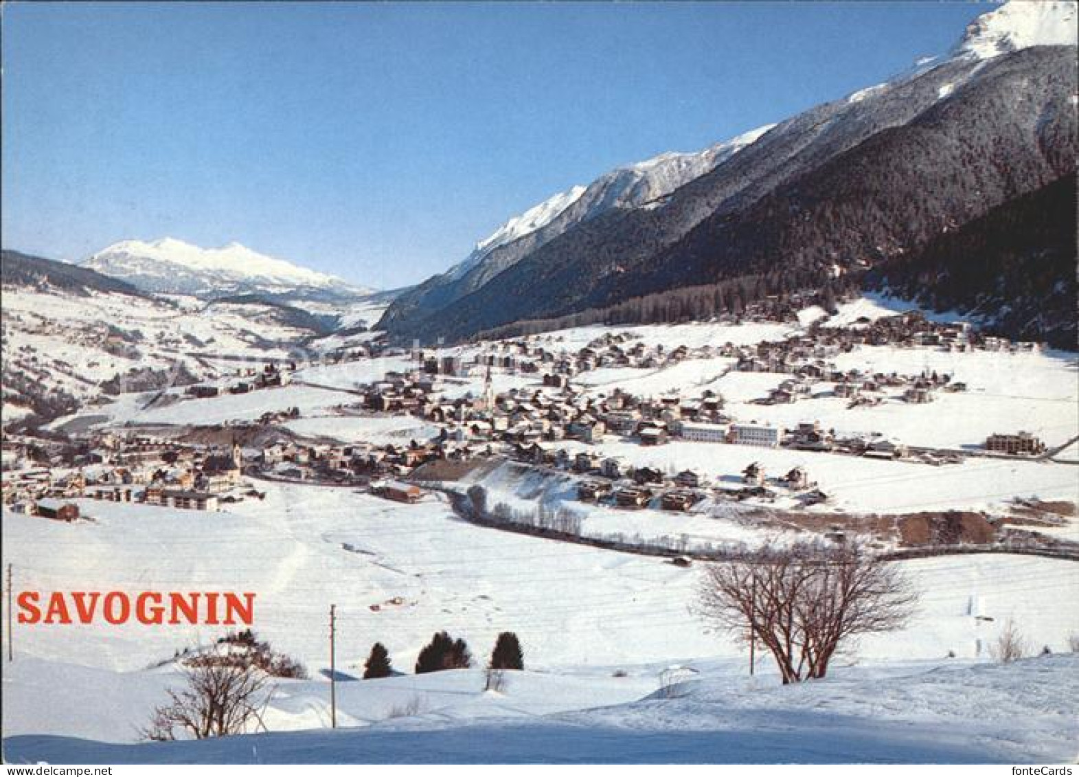 Savognin Ortsansicht