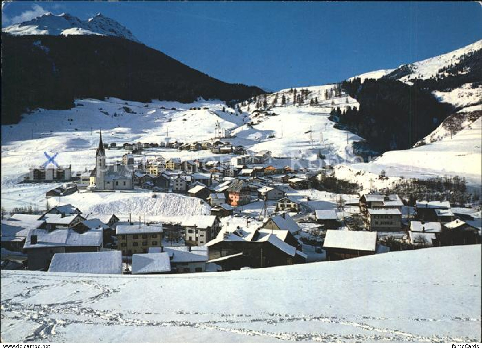 Savognin Ortsansicht