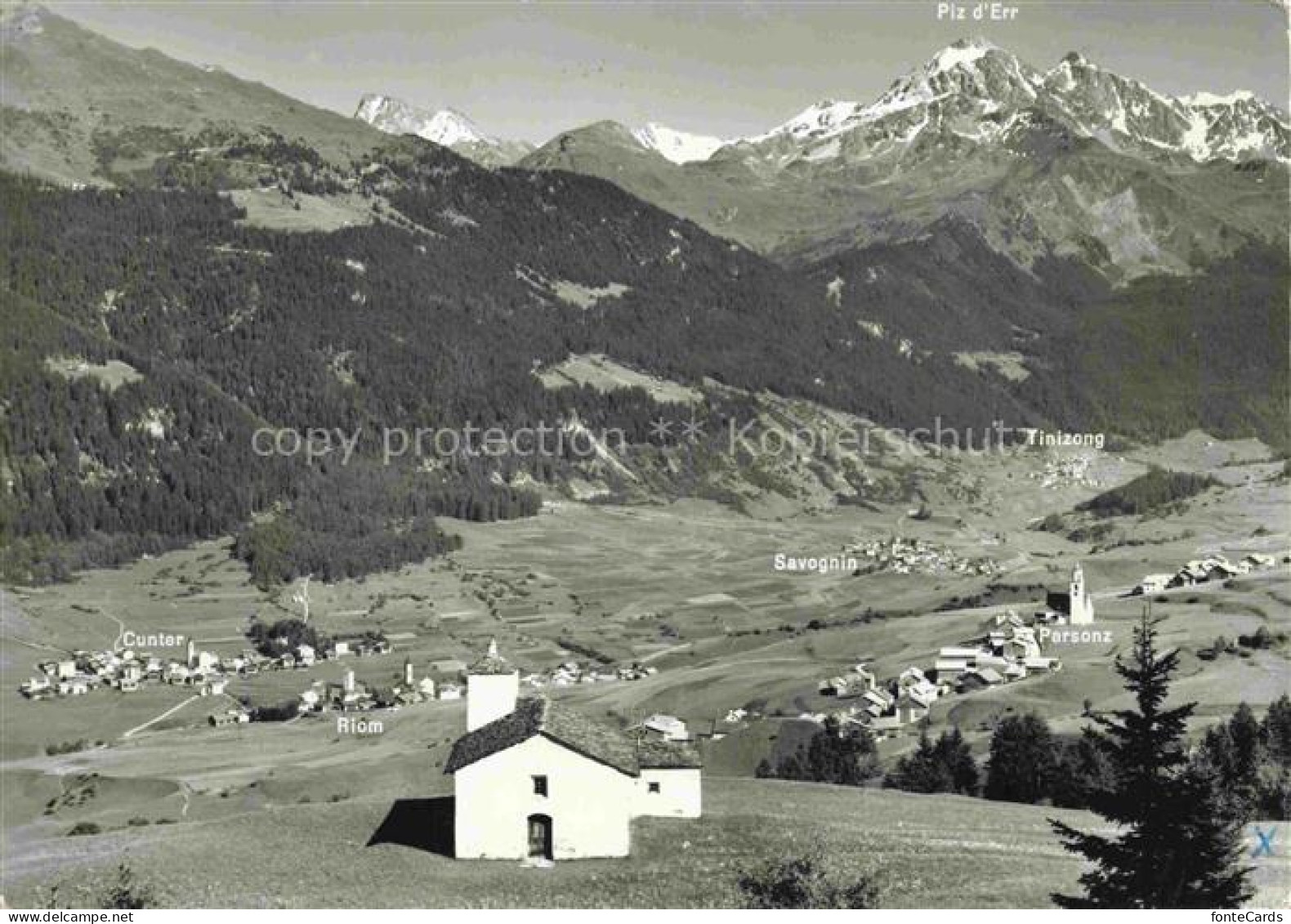 Savognin Savognino GR Savognin Cuntar Tinizong Riom Parsonz Piz-d Err Oberhalbst