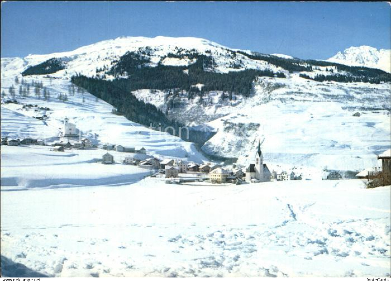 Savognin Skigebiet