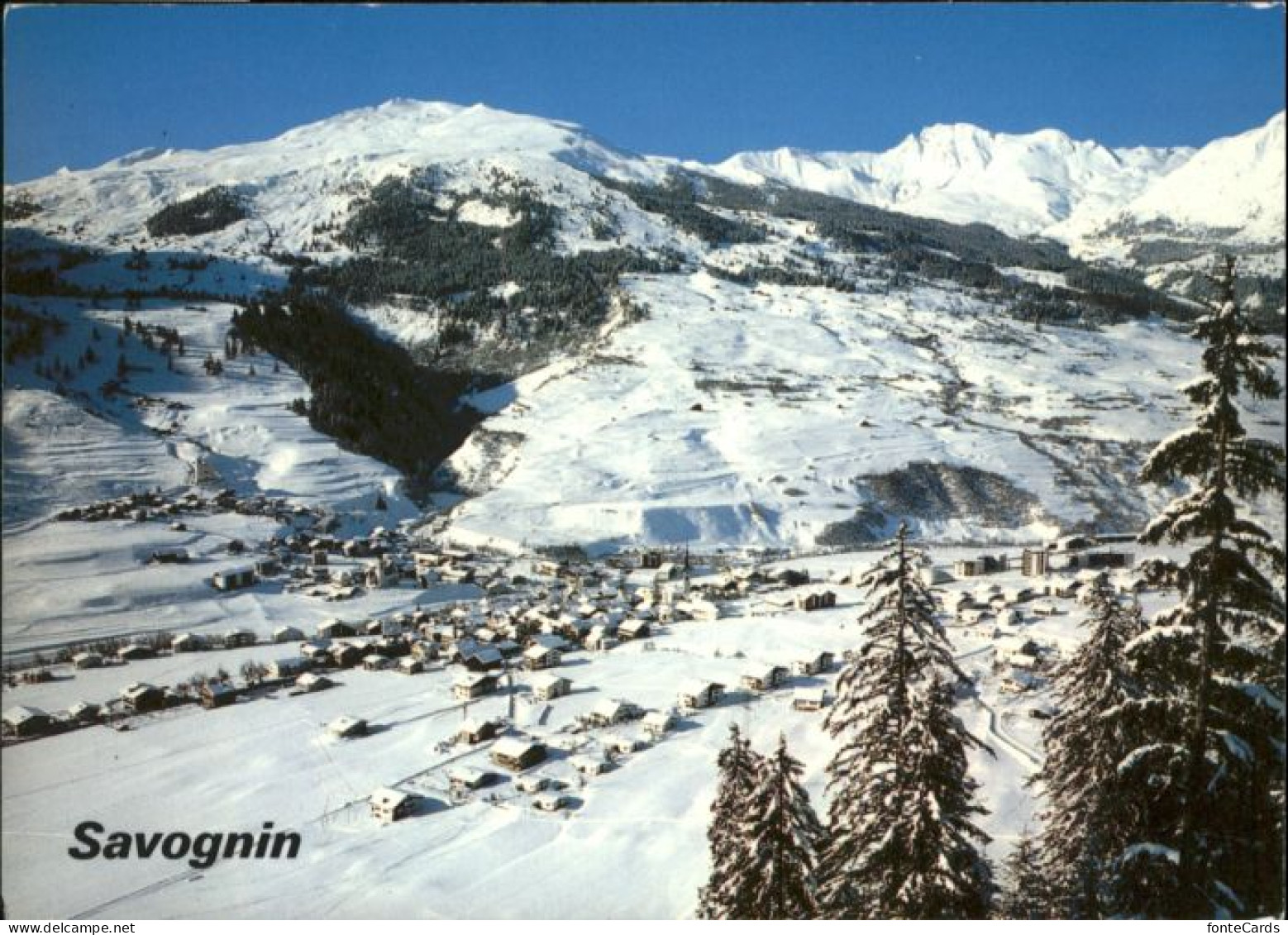 Savognin Skigebiet Piz Martegnas