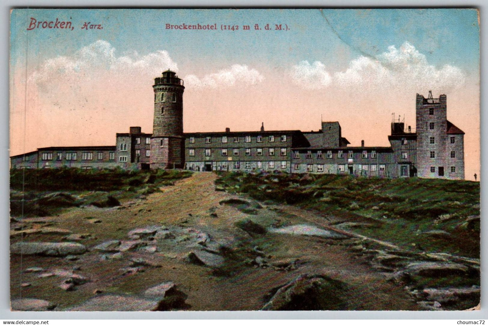 (Saxe-Anhalt) 010, Brocken Karz, Brockenhotel