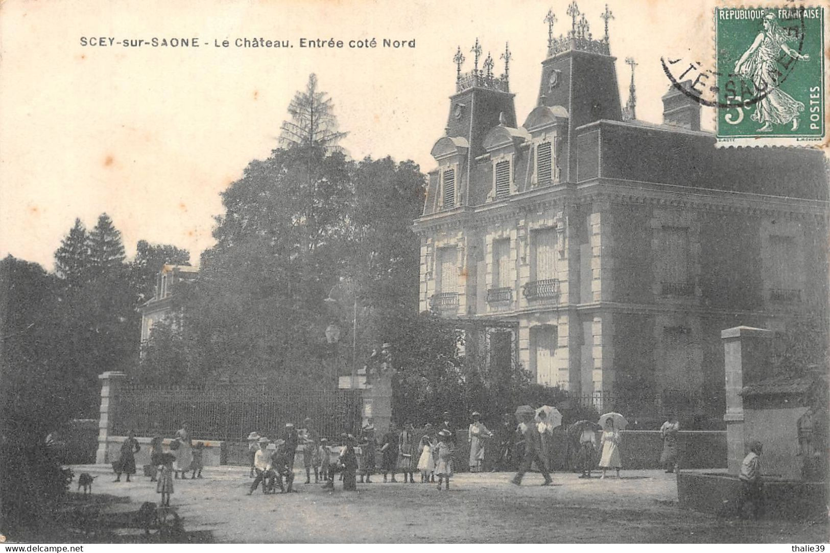 Scey sur Saône château