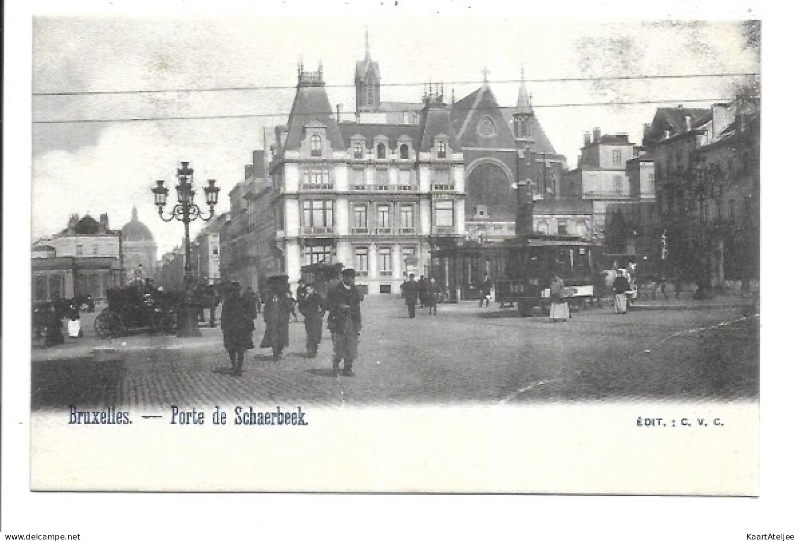 Schaarbeek - Porte de Schaerbeek - Tram !!!!