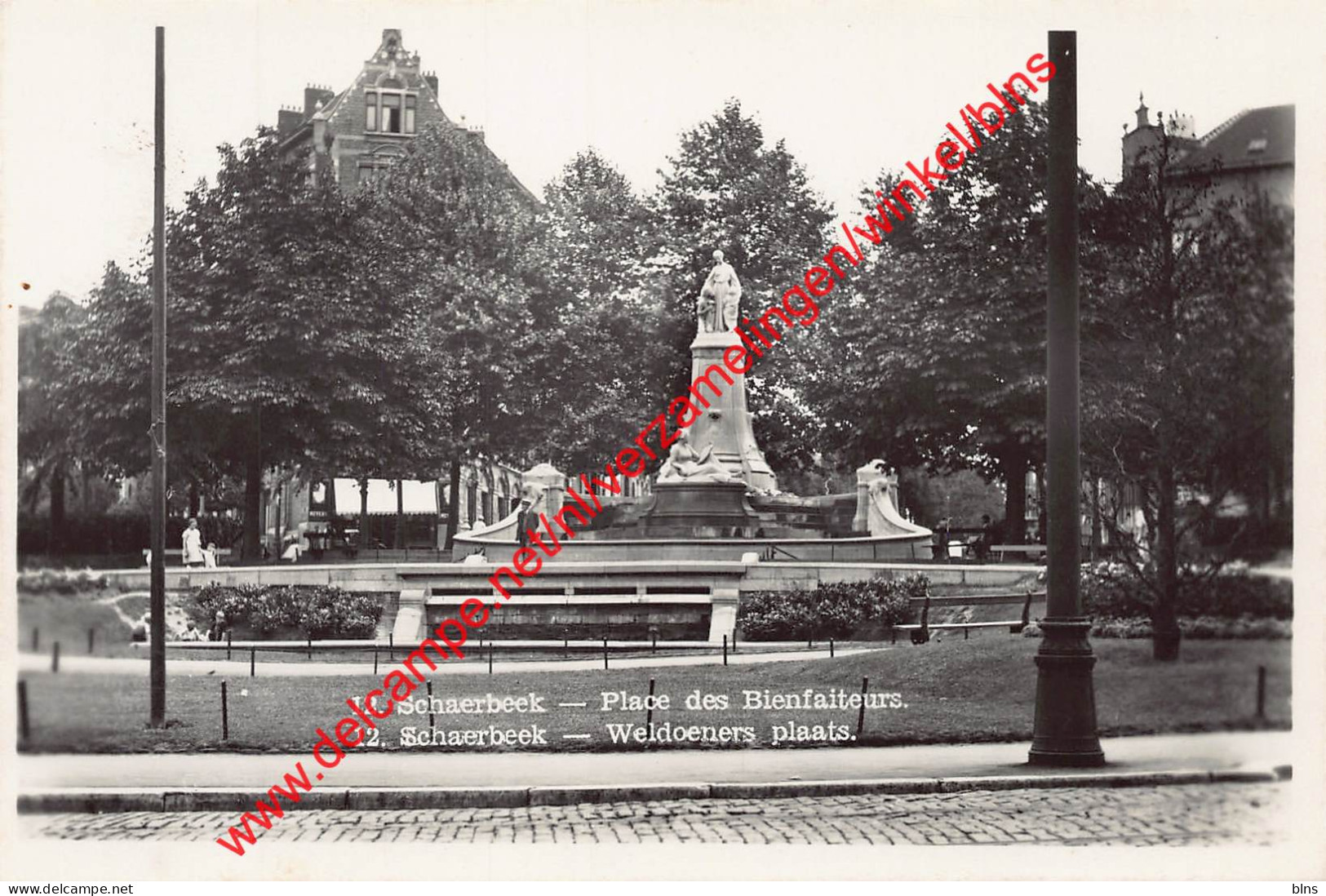 Schaerbeek - Place des Bienfaiteurs - Weldoeners plaats - Schaarbeek