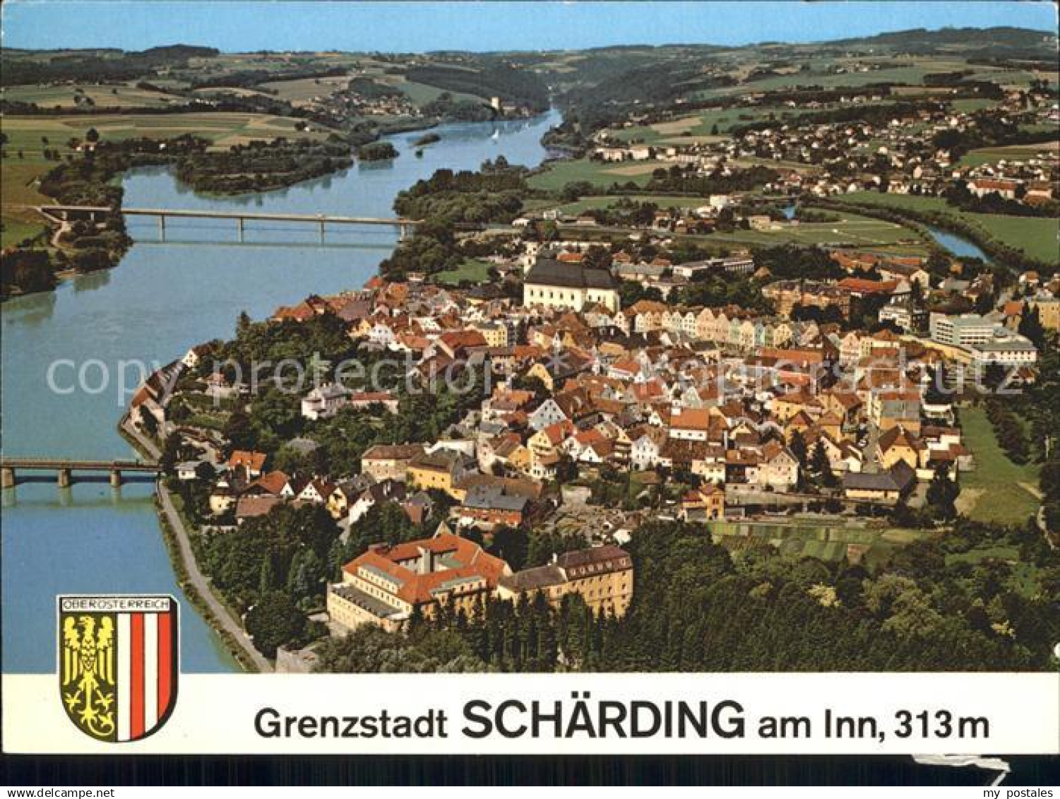 Schaerding Fliegeraufnahme