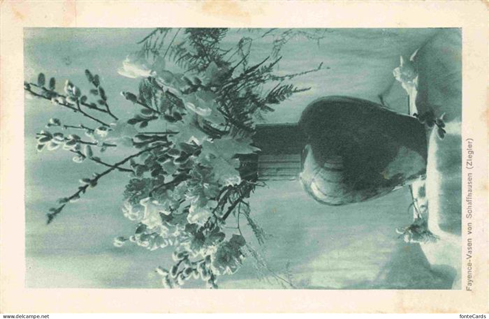 Schaffhausen  SH Fayence Vasen