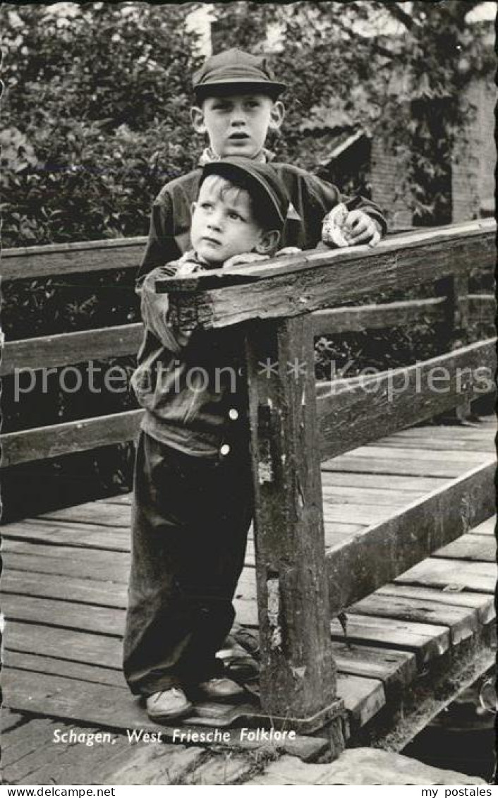 Schagen Niederlande West Friesche Folklore Kinder