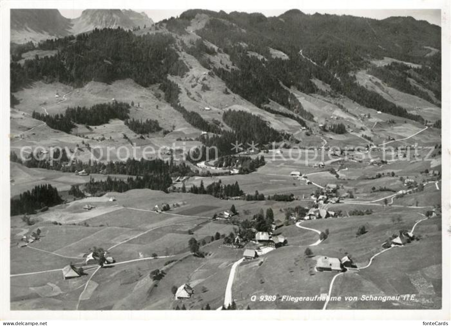 Schangnau Fliegeraufnahme