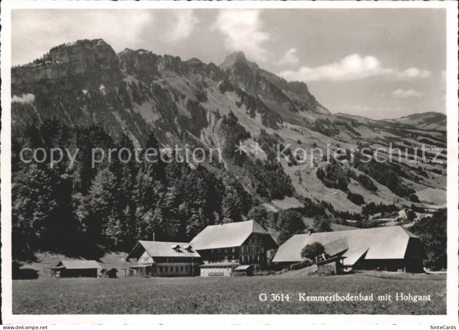 Schangnau Kemmeribodenbad mit Hohgant