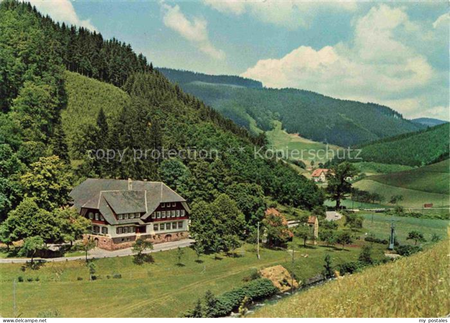 Schapbach BAD RIPPOLDSAU-SCHAPBACH BW Gasthof Pension Ochsen Panorama