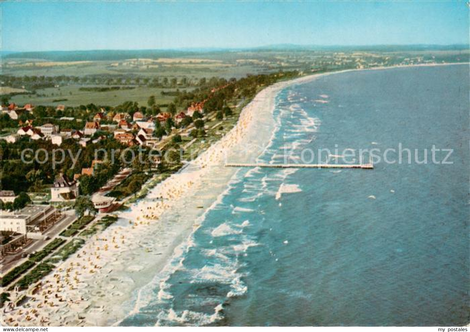 Scharbeutz Ostseebad Fliegeraufnahme