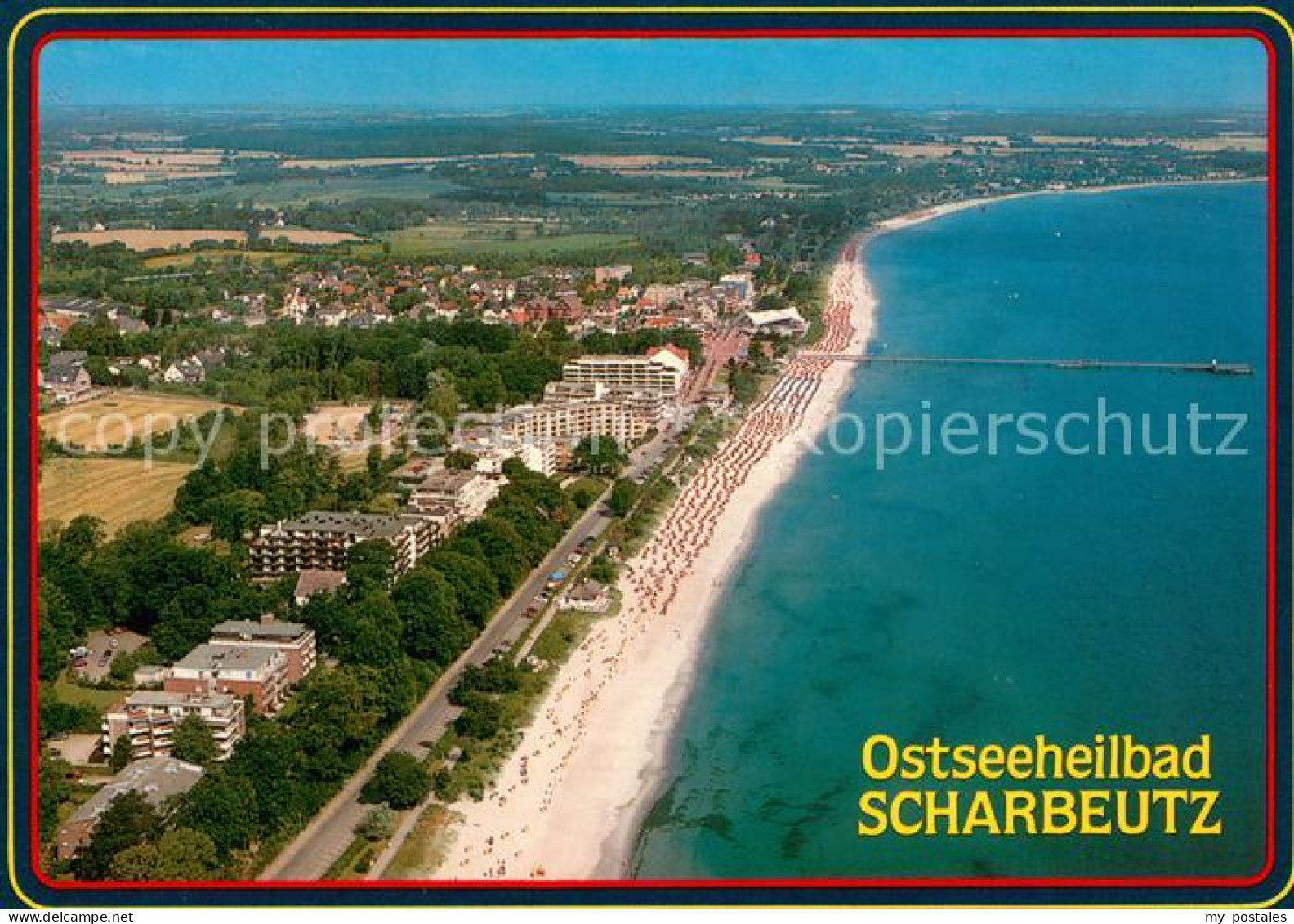 Scharbeutz Ostseebad Fliegeraufnahme